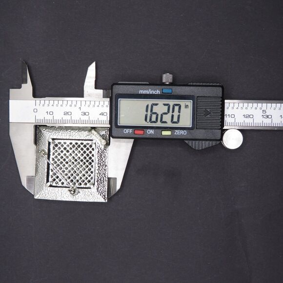 Vintage Brooch Pin Silver Tone Square Or Diamond Shape Sarah Coventry Gift Box - Picture 4 of 4